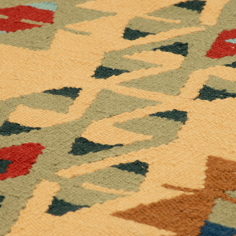 Yeni Kök Boya El Dokuma Yolluk Kilim - 56 cm x 164 cm - K0089231