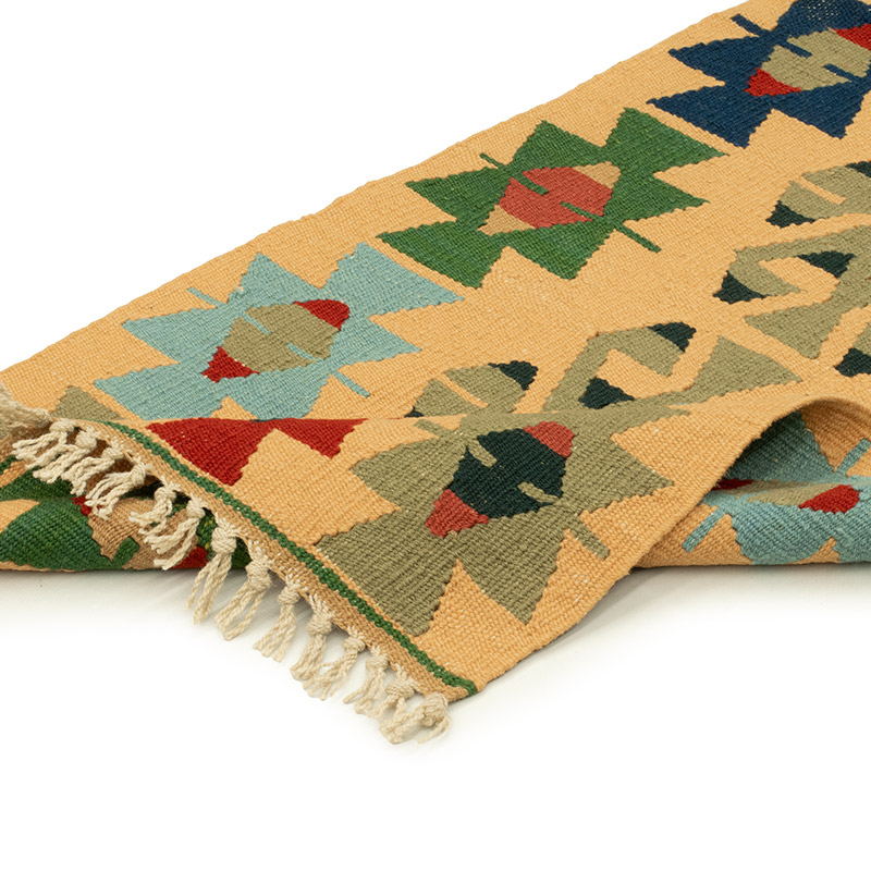 Yeni Kök Boya El Dokuma Yolluk Kilim - 56 cm x 164 cm - K0089231