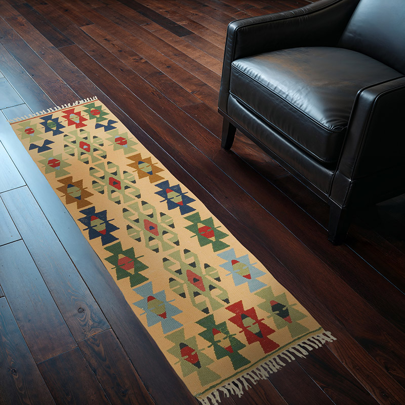 Yeni Kök Boya El Dokuma Yolluk Kilim - 56 cm x 164 cm - K0089231
