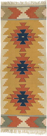 Corredor Nueva Alfombra Turca Kilim - 63 cm x 170 cm