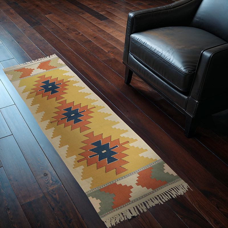 Yeni Kök Boya El Dokuma Yolluk Kilim - 63 cm x 170 cm - K0089233