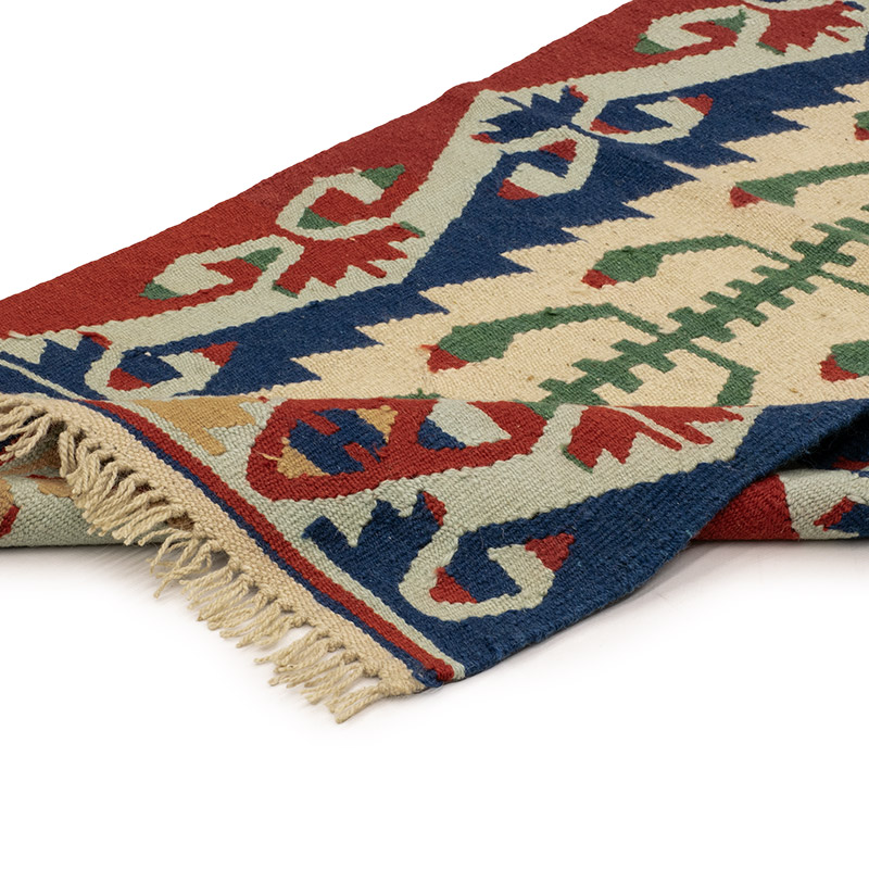 New Handwoven Turkish Kilim Runner - 2' 2" x 5'  (26" x 60") - K0089236