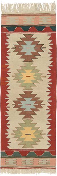 Corredor Nueva Alfombra Turca Kilim - 64 cm x 177 cm