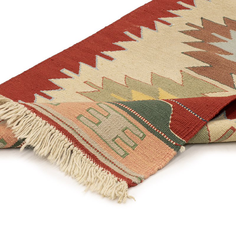 Yeni Kök Boya El Dokuma Yolluk Kilim - 64 cm x 177 cm - K0089239