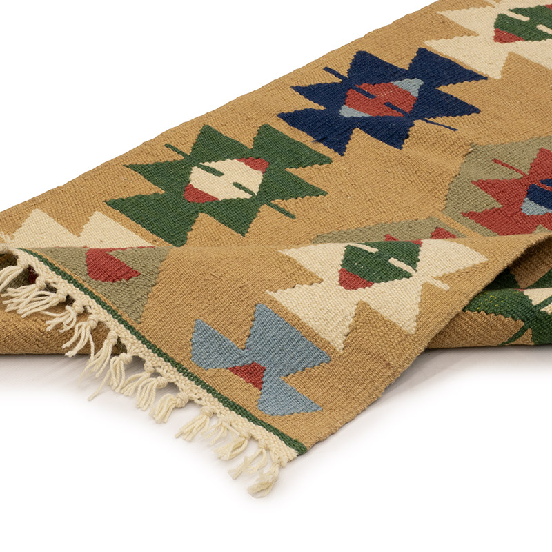 Yeni Kök Boya El Dokuma Yolluk Kilim - 59 cm x 175 cm - K0089241