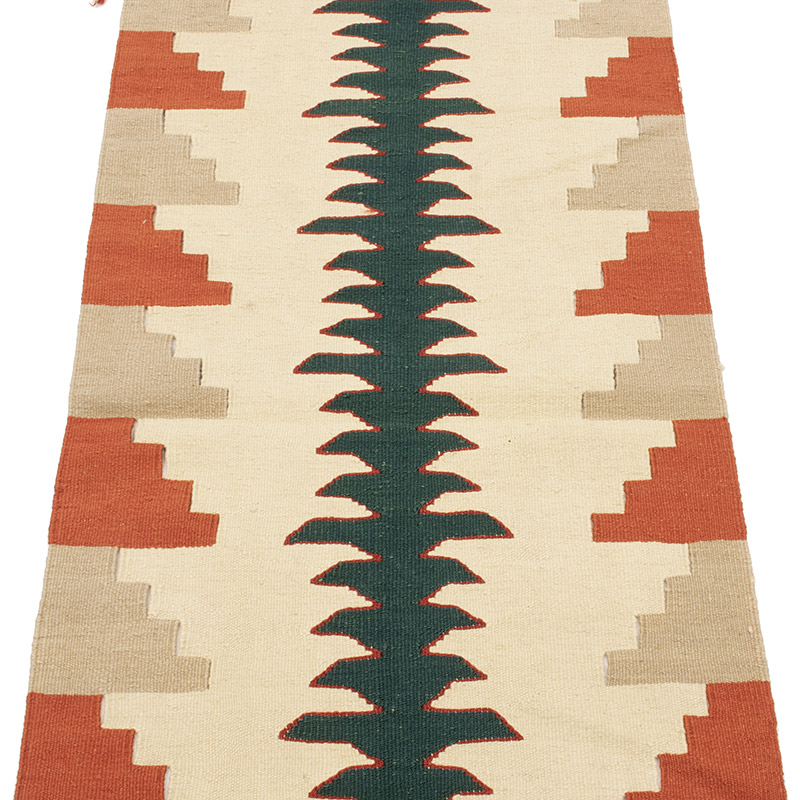New Handwoven Turkish Kilim Runner - 2'  x 5' 3" (24" x 63") - K0089242