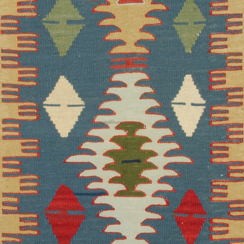 New Handwoven Turkish Kilim Runner - 1' 11" x 6' 3" (23" x 75") - K0089243
