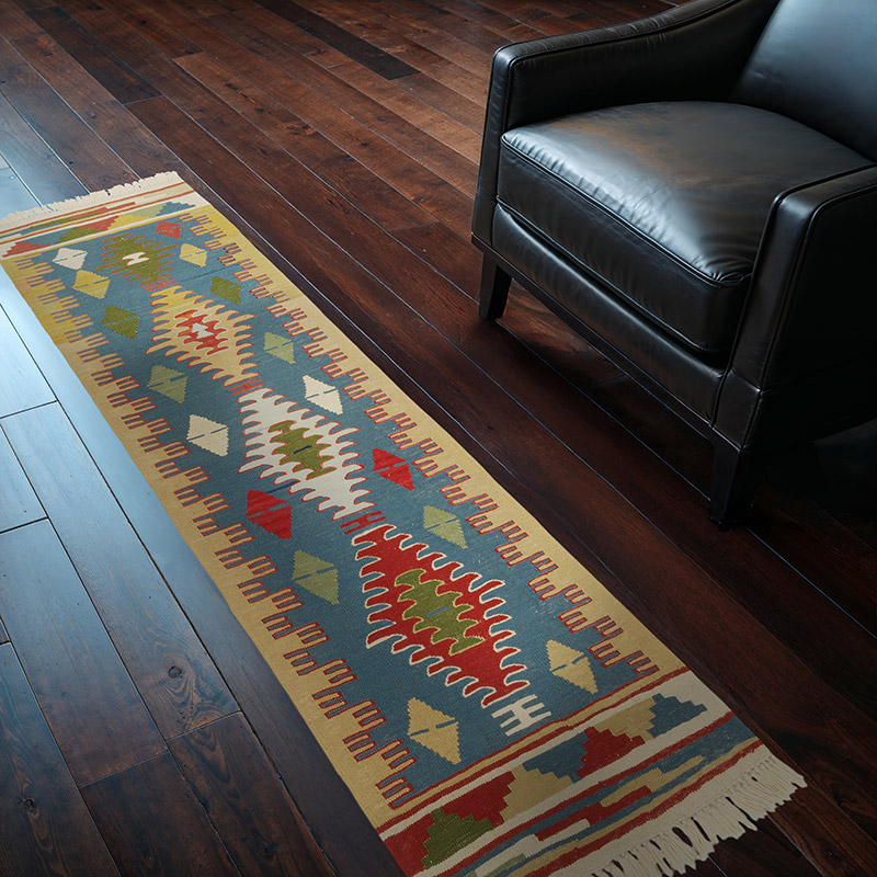 New Handwoven Turkish Kilim Runner - 1' 11" x 6' 3" (23" x 75") - K0089243
