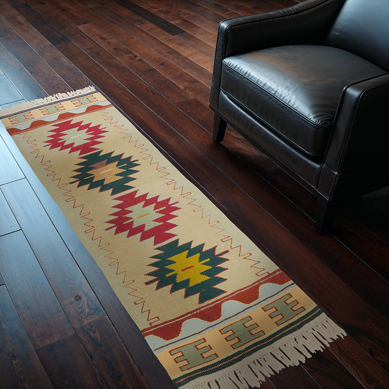 Yeni Kök Boya El Dokuma Yolluk Kilim - 64 cm x 181 cm - K0089244