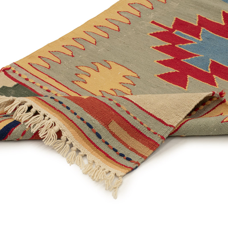 Corredor Nueva Alfombra Turca Kilim - 61 cm x 176 cm - K0089245