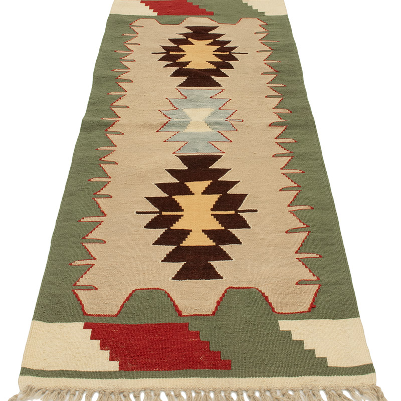 Yeni Kök Boya El Dokuma Yolluk Kilim - 61 cm x 172 cm - K0089252
