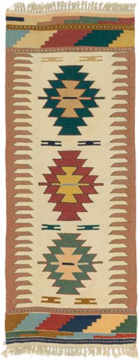 Corredor Nueva Alfombra Turca Kilim - 67 cm x 176 cm