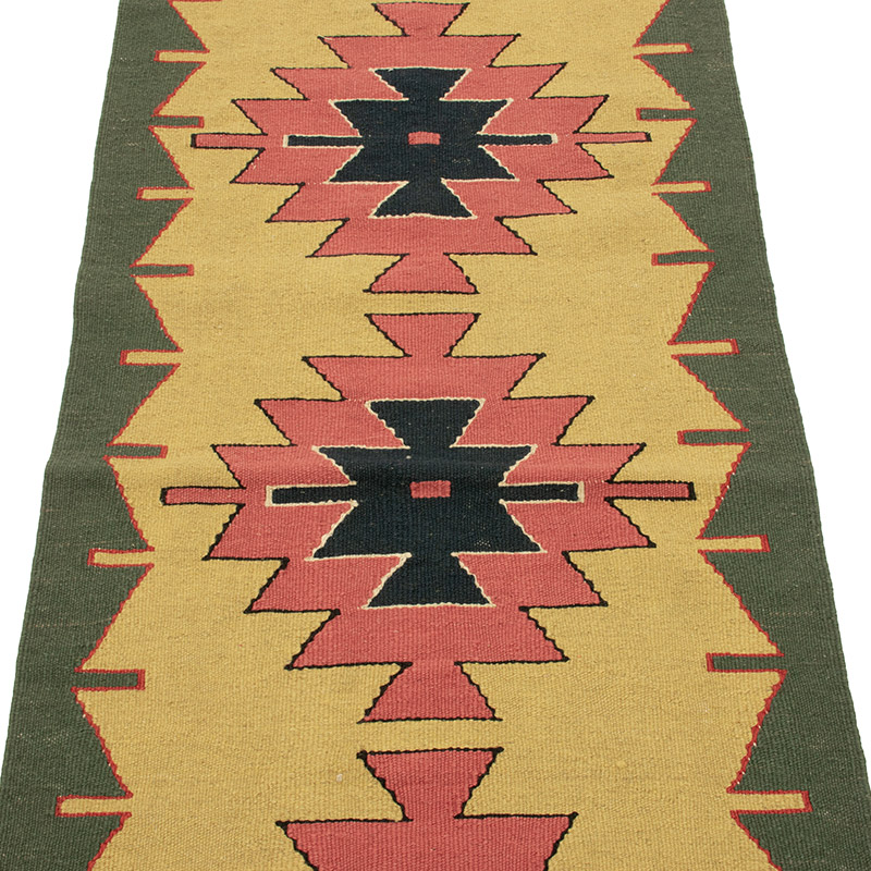 New Handwoven Turkish Kilim Runner - 2'  x 5' 8" (24" x 68") - K0089255