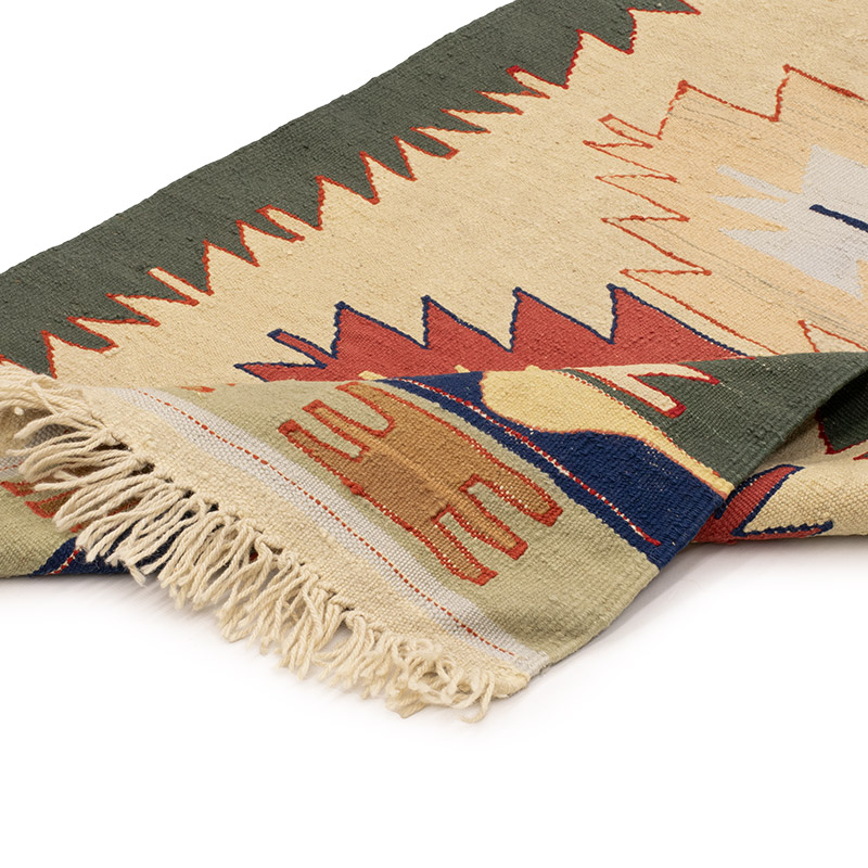 Yeni Kök Boya El Dokuma Yolluk Kilim - 74 cm x 174 cm - K0089257