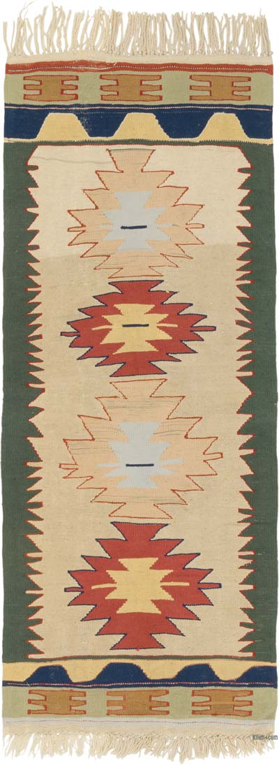 Yeni Kök Boya El Dokuma Yolluk Kilim - 74 cm x 174 cm