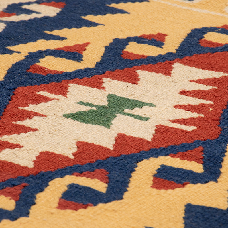 Yeni Kök Boya El Dokuma Yolluk Kilim - 62 cm x 141 cm - K0089258