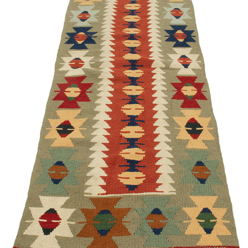 Corredor Nueva Alfombra Turca Kilim - 55 cm x 173 cm - K0089259