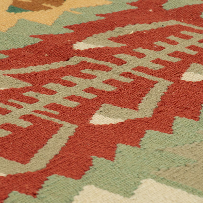New Handwoven Turkish Kilim Runner - 1' 10" x 5' 6" (22" x 66") - K0089260