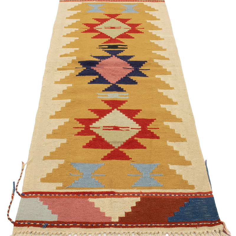 Corredor Nueva Alfombra Turca Kilim - 61 cm x 182 cm - K0089261