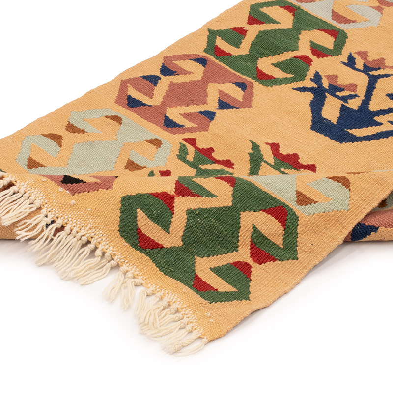New Handwoven Turkish Kilim Runner - 1' 11" x 5' 9" (23" x 69") - K0089263
