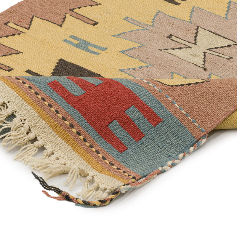 Yeni Kök Boya El Dokuma Yolluk Kilim - 63 cm x 175 cm - K0089266