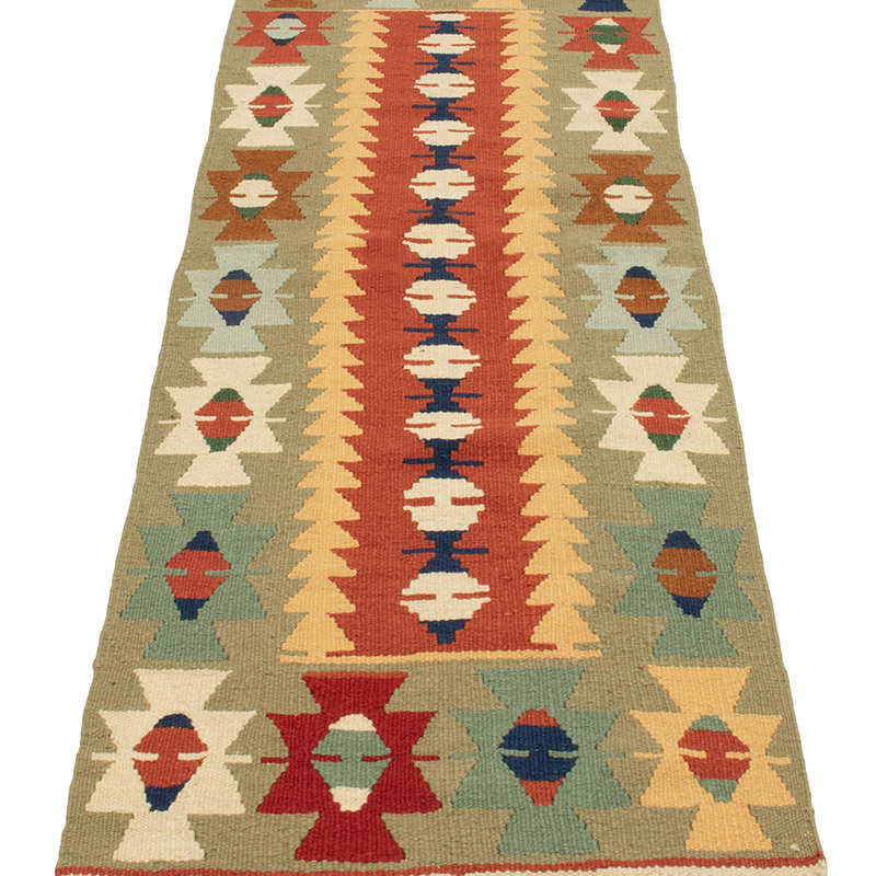 Corredor Nueva Alfombra Turca Kilim - 56 cm x 169 cm - K0089268