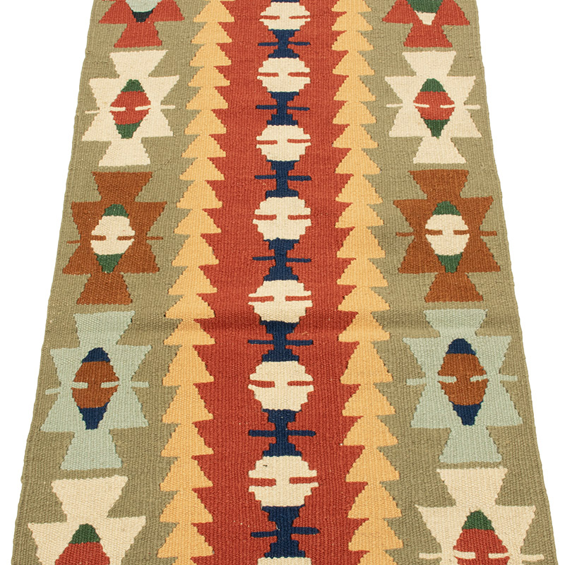 Corredor Nueva Alfombra Turca Kilim - 56 cm x 169 cm - K0089268