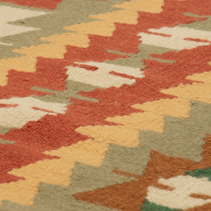 New Handwoven Turkish Kilim Runner - 1' 10" x 5' 8" (22" x 68") - K0089269