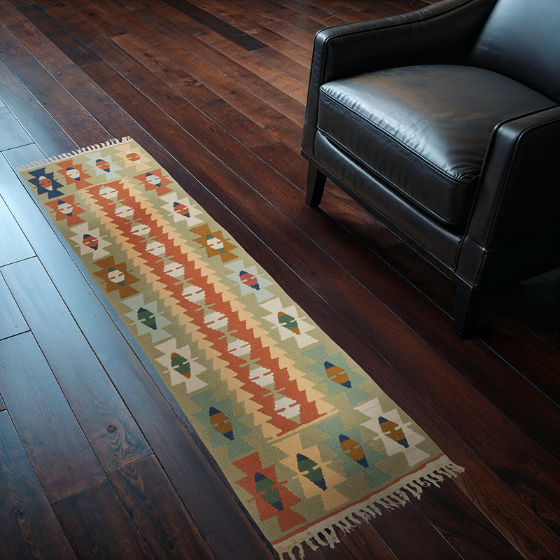 New Handwoven Turkish Kilim Runner - 1' 10" x 5' 8" (22" x 68") - K0089269