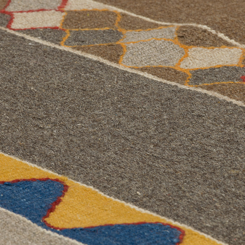 New Handwoven Turkish Kilim Rug - 5' 9" x 8' 2" (69" x 98") - K0089272