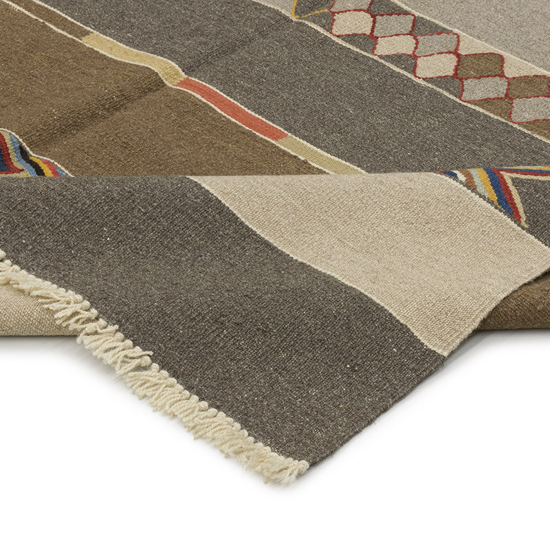 New Handwoven Turkish Kilim Rug - 5' 9" x 8' 2" (69" x 98") - K0089272
