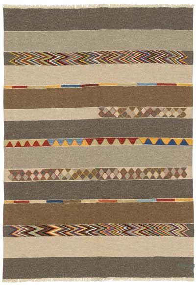 Yeni Kök Boya El Dokuma Kilim - 176 cm x 248 cm