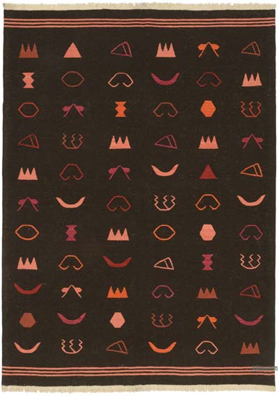 Yeni Kök Boya El Dokuma Kilim - 185 cm x 251 cm