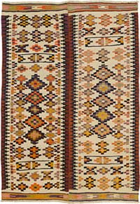Vintage Anadolu Kilim - 153 cm x 221 cm