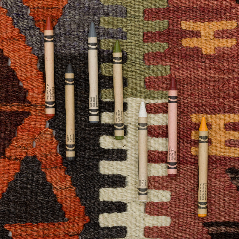 Vintage Mut Kilim Runner - 3' 11" x 11' 1" (47" x 133") - K0089276