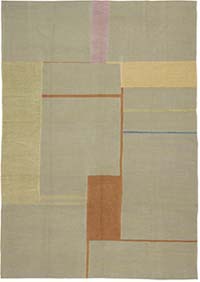 New Handwoven Turkish Kilim Rug - 7' 8" x 10' 9" (92" x 129")
