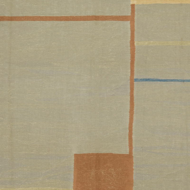 New Handwoven Turkish Kilim Rug - 7' 8" x 10' 9" (92" x 129") - K0089277
