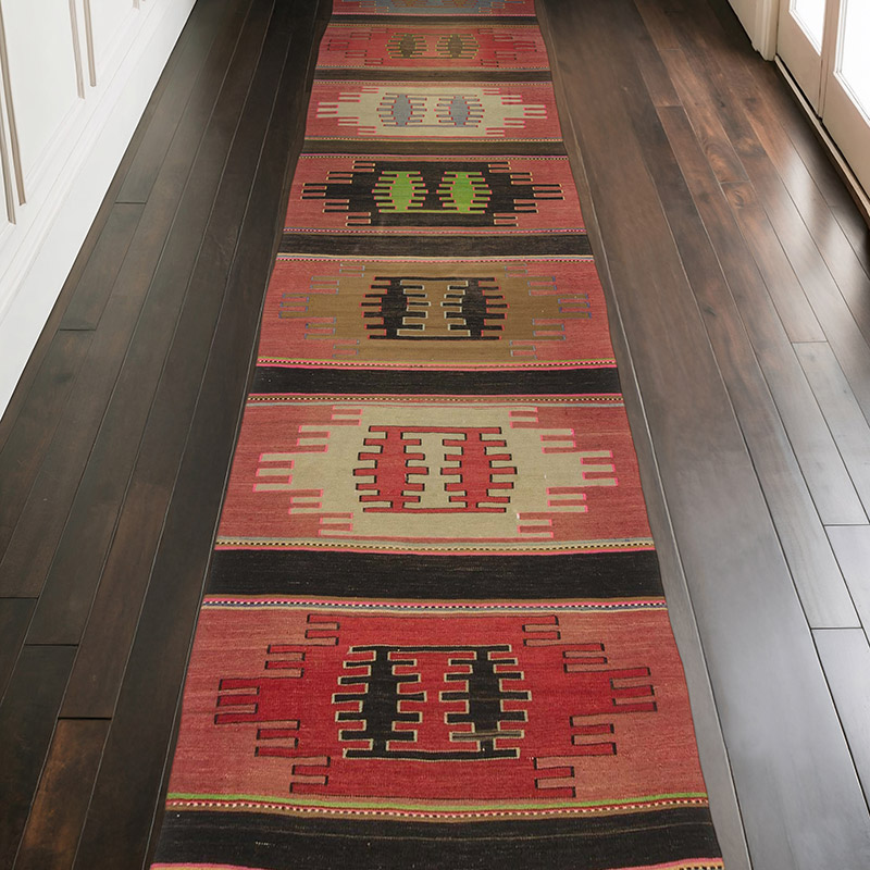 Corredor Vintage Konya Kilim - 106 cm x 383 cm - K0089283