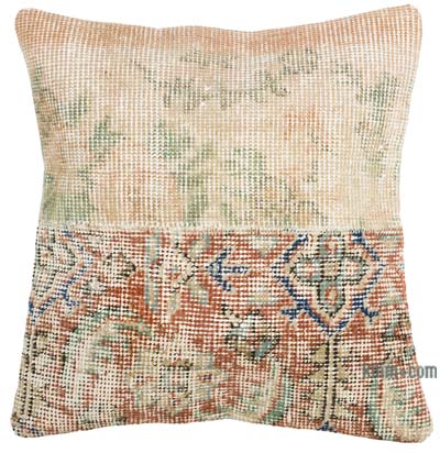 Turkish Pillow Cover - 1' 4" x 1' 4" (16" x 16")