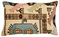 Turkish Pillow Cover - 2' 4" x 1' 6" (28" x 18")