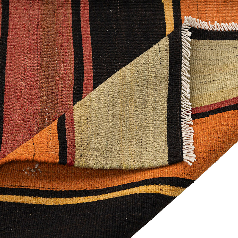 Vintage Antalya Kilim Rug - 4' 6" x 5' 3" (54" x 63") - K0089438