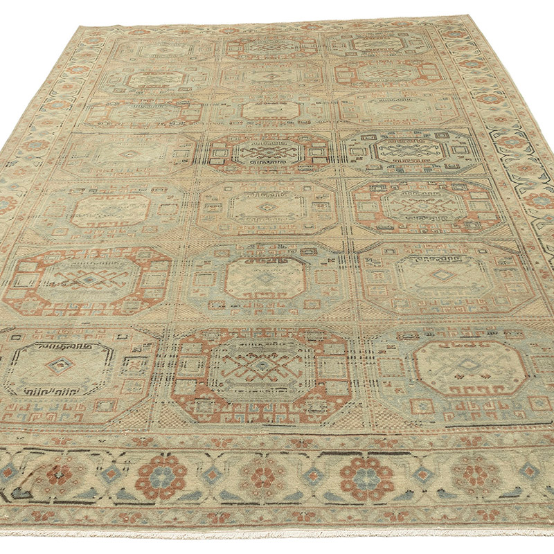 El Dokuma Vintage Halı - 198 cm x 300 cm - K0089455