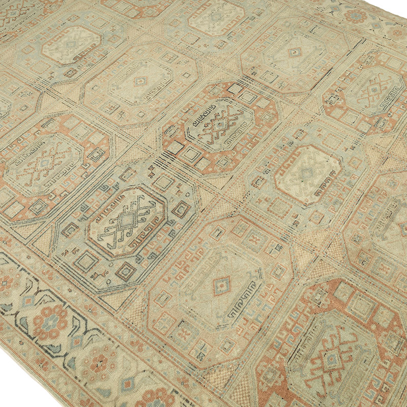El Dokuma Vintage Halı - 198 cm x 300 cm - K0089455