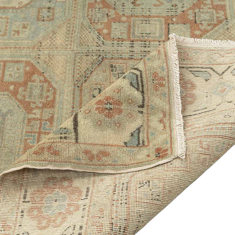 El Dokuma Vintage Halı - 198 cm x 300 cm - K0089455