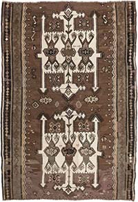 Vintage Kars Kilim Rug - 6'  x 8' 10" (72" x 106")