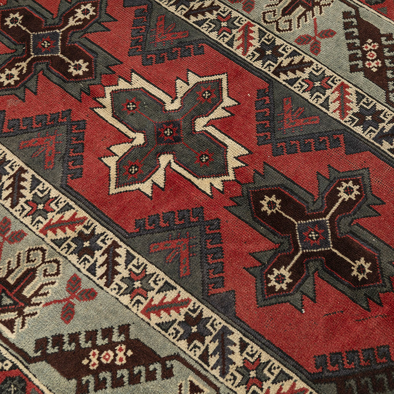 El Dokuma Vintage Hali - 124 cm x 193 cm - K0089462