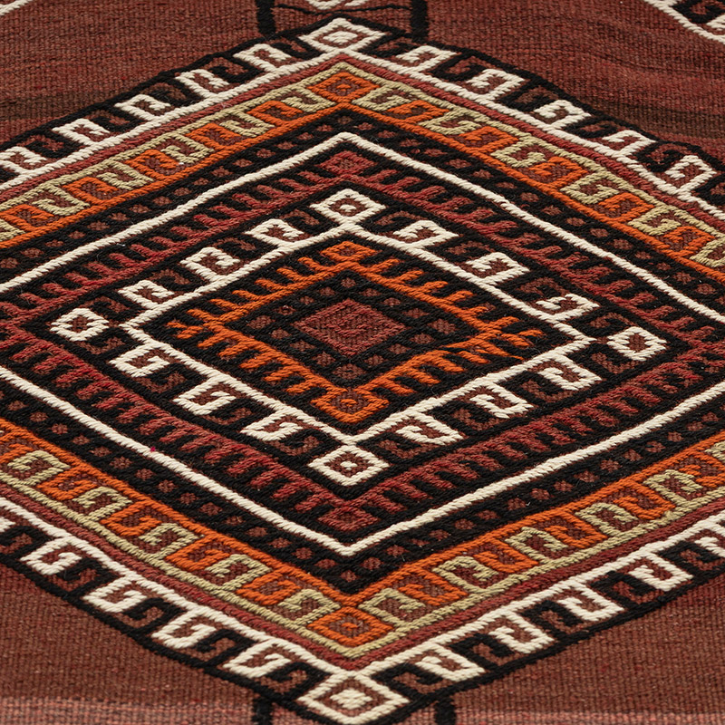 Kilim Vintage Turco de Pasillo - 109 cm x 375 cm - K0089464