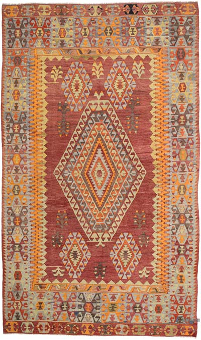 Vintage Çal Kilimi - 171 cm x 288 cm