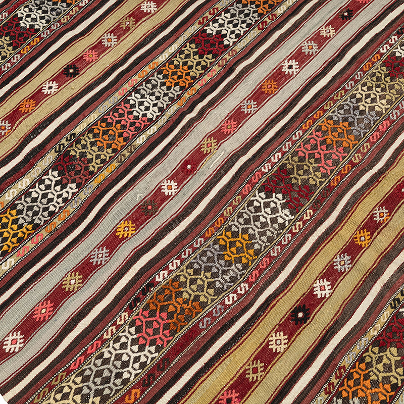 Alfombra Vintage Balikesir Kilim - 146 cm x 218 cm - K0089471