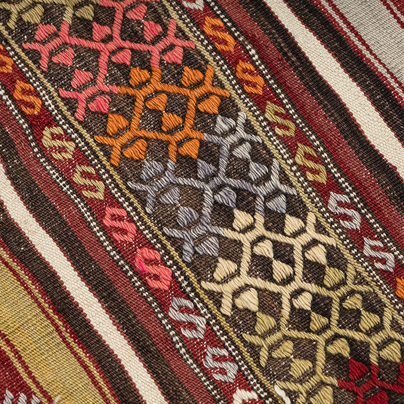 Alfombra Vintage Balikesir Kilim - 146 cm x 218 cm - K0089471